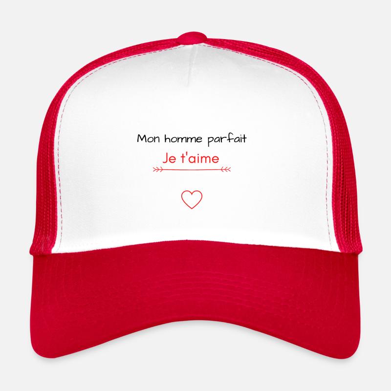 Mein perfekter Mann, ich liebe dich Trucker Cap
