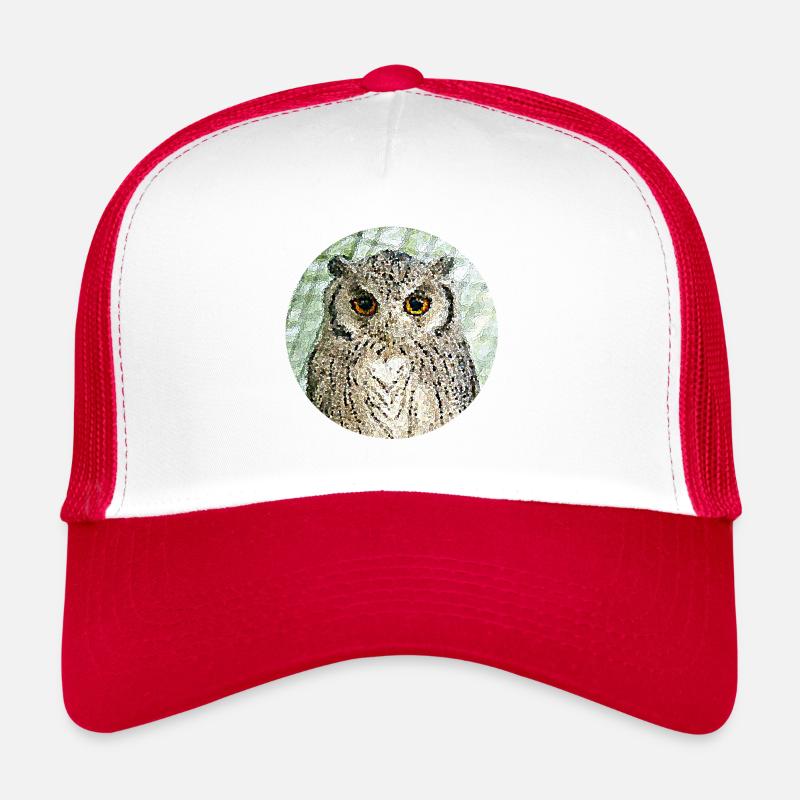 Die majestätische Eule Trucker Cap