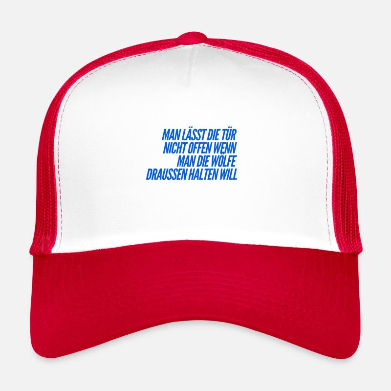 mach die Tür zu Trucker Cap