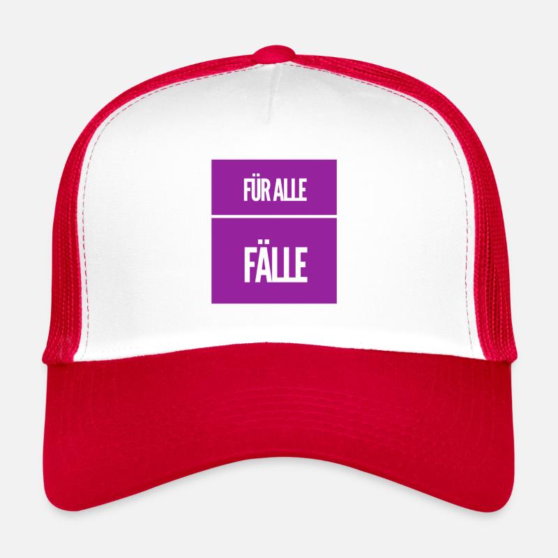 Vorsicht ist besser als Nachsicht Trucker Cap