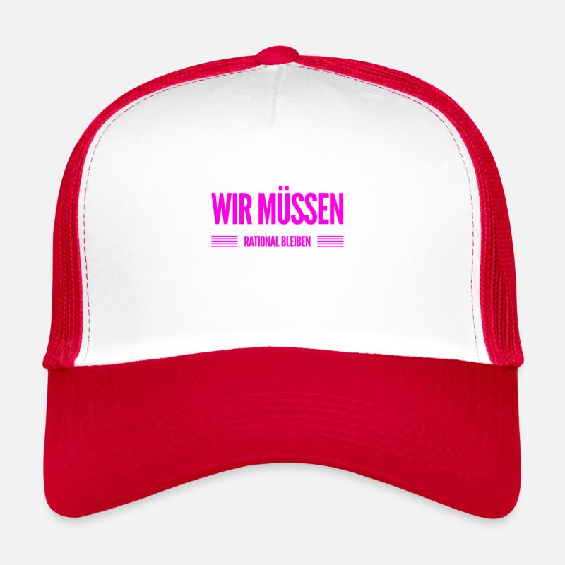 bleiben wir rational Trucker Cap