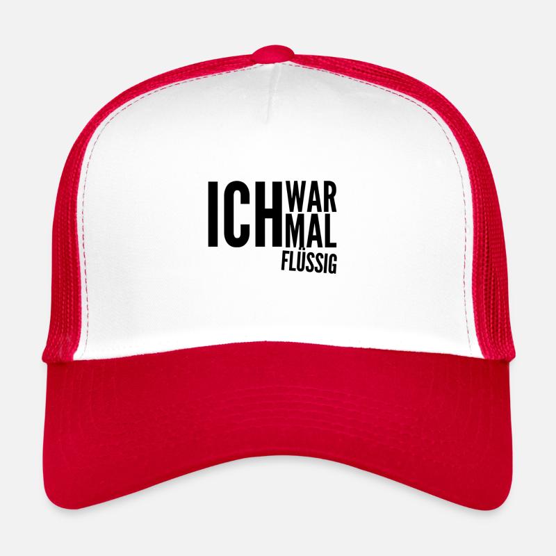 ohne Moos nix los - Trucker Cap - Weiß/Rot