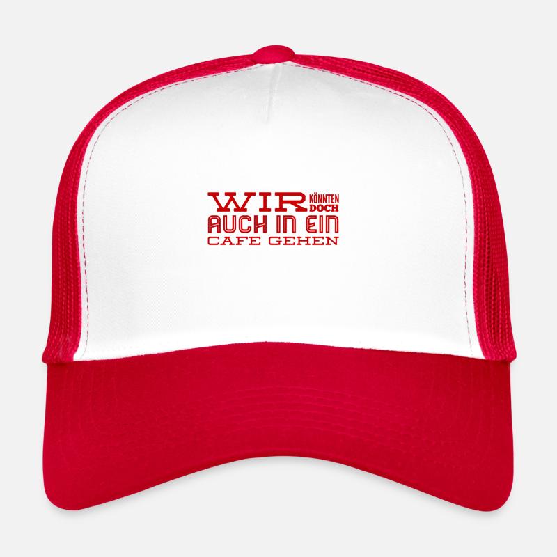 Ab in ein Cafe Trucker Cap