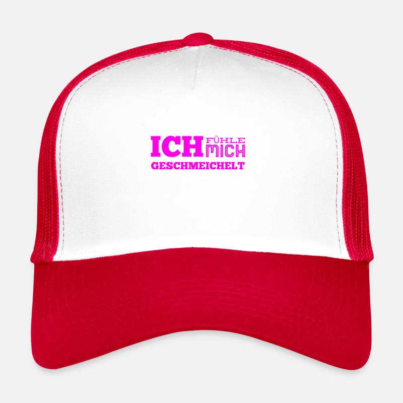 du bist so freundlich Trucker Cap