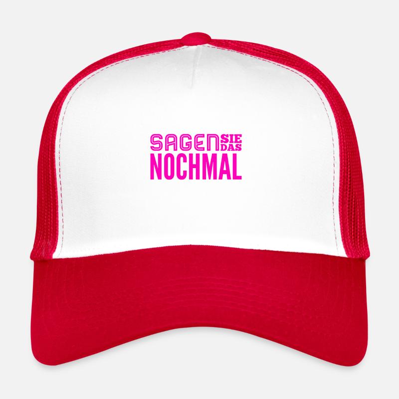 eine Wiederholung kann nicht schaden Trucker Cap