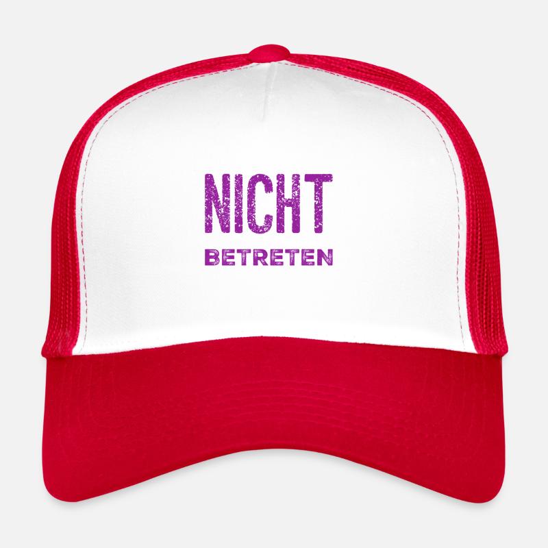 du darfst nicht rein Trucker Cap
