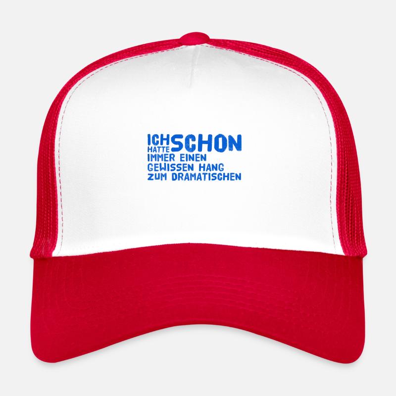 ich stehe auf Dramen Trucker Cap