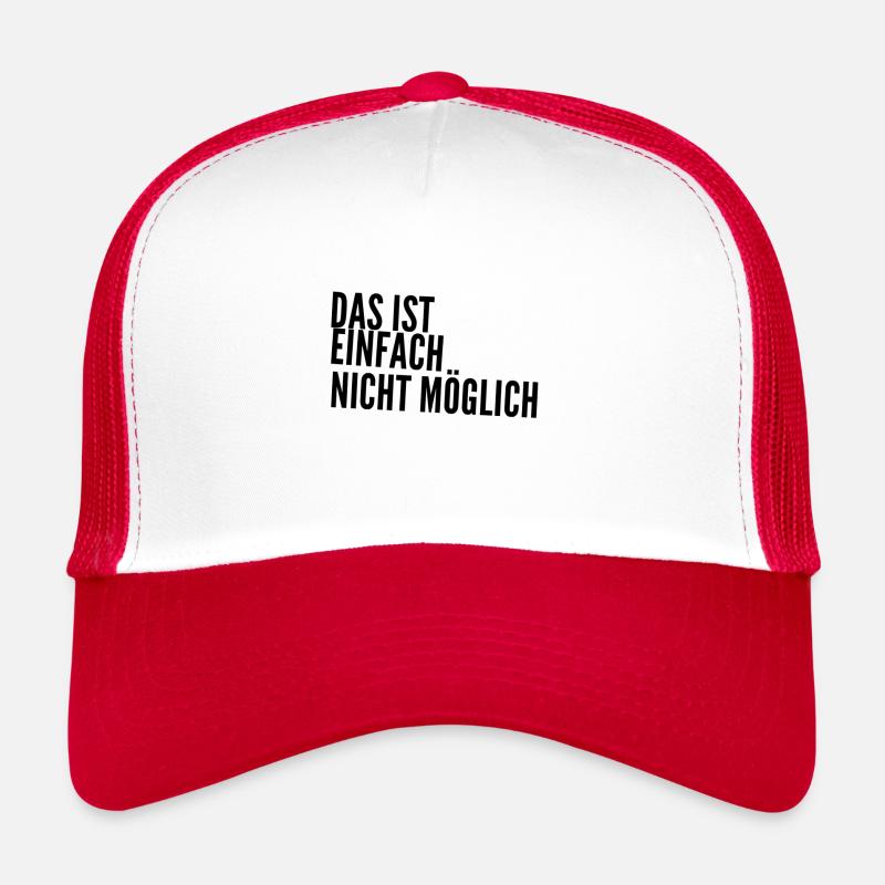 wie kann das sein Trucker Cap