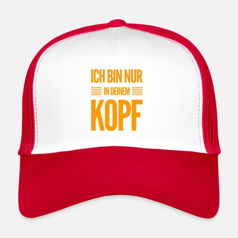 ich wohne in deinem Kopf Trucker Cap