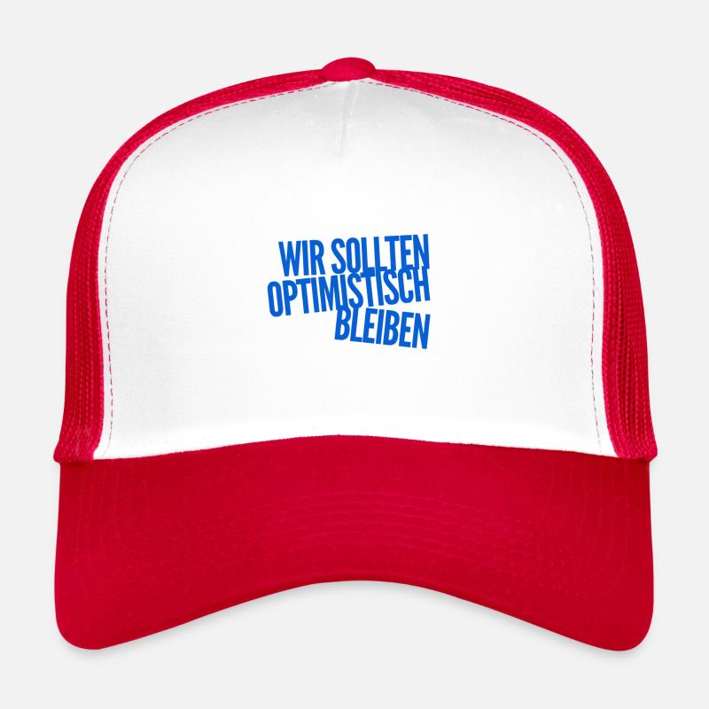 Optimismus geht immer Trucker Cap