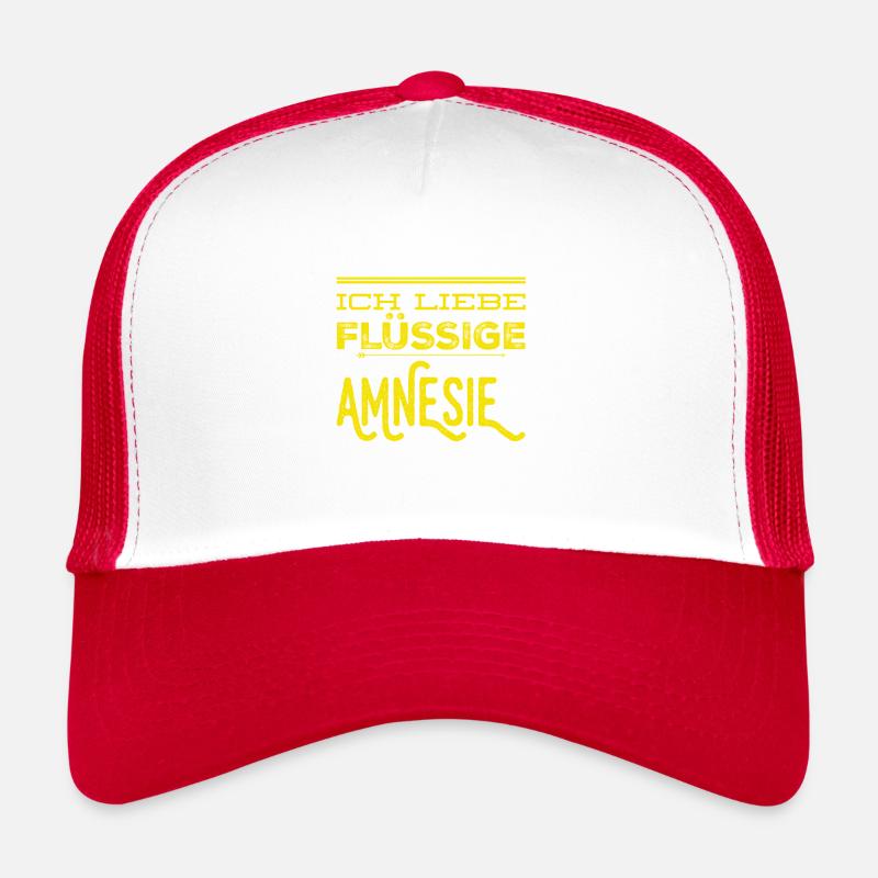 ich steh auf Amnesie Trucker Cap