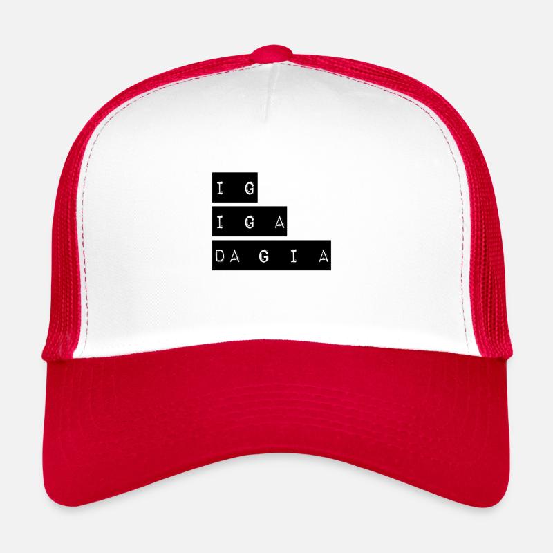 dann muss ich auch los Trucker Cap