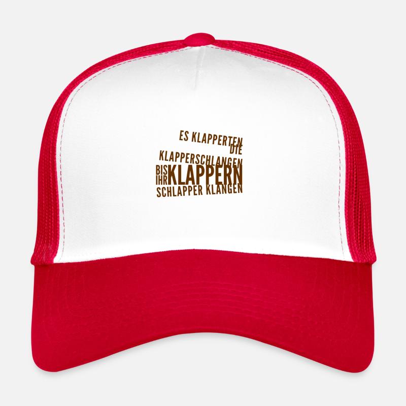 ich liebe Zungenbrecher Trucker Cap