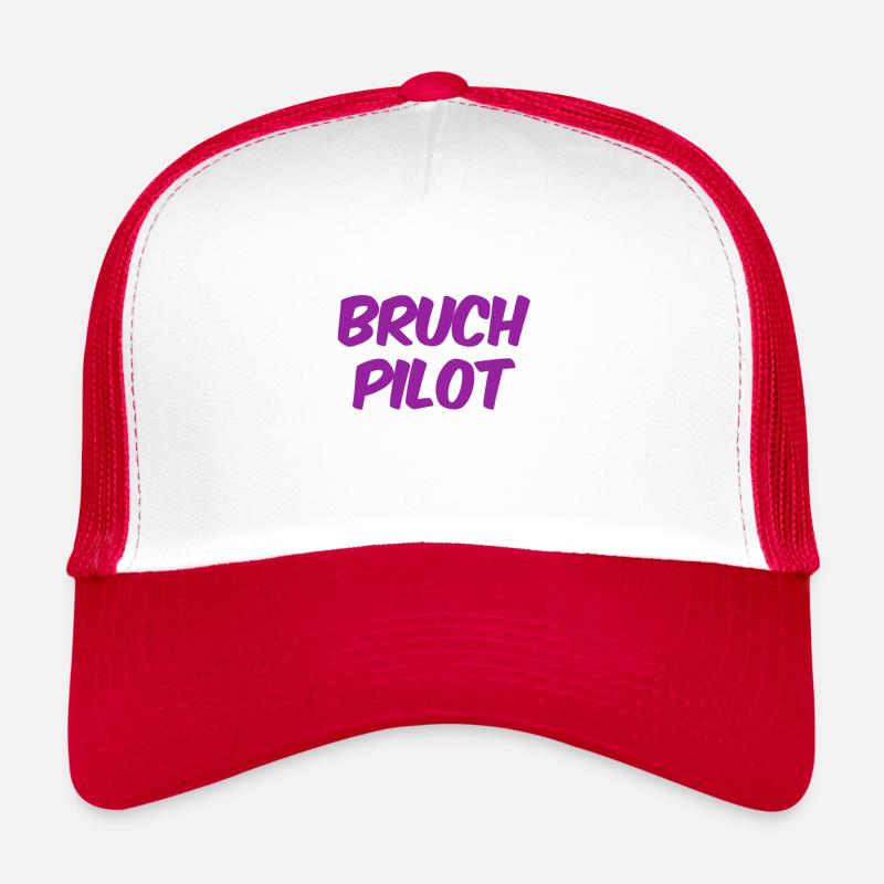 Voici un pilote d’accident Casquette trucker 