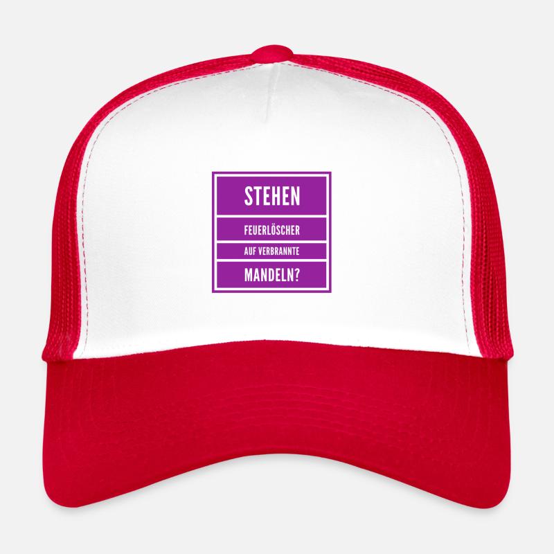 verbrannte Mandeln Trucker Cap