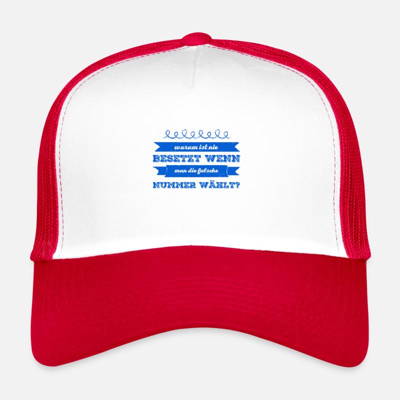 wenn man die falsche Nummer anruft Trucker Cap