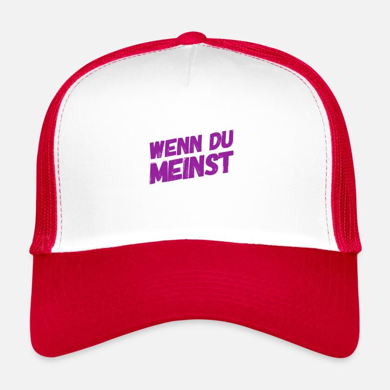 denk was du willst Trucker Cap
