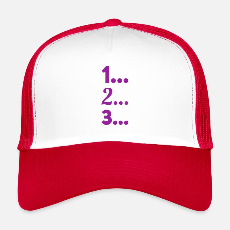 the clock is ticking Trucker Cap