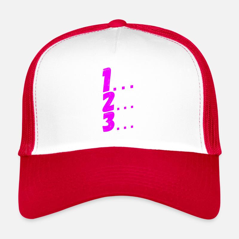 the clock is ticking Trucker Cap