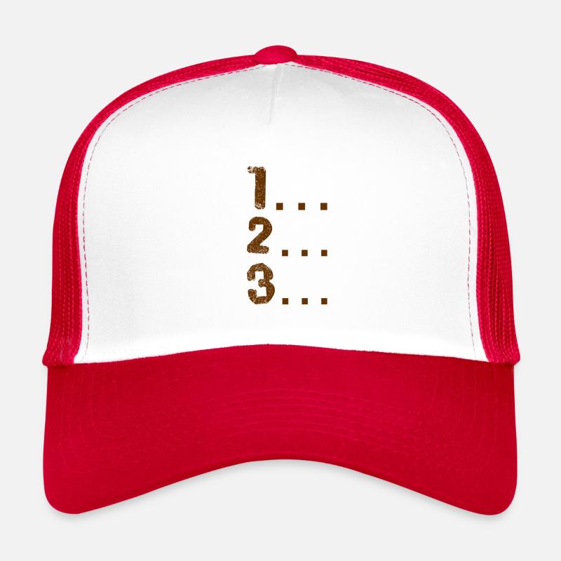 I'm counting to three Trucker Cap