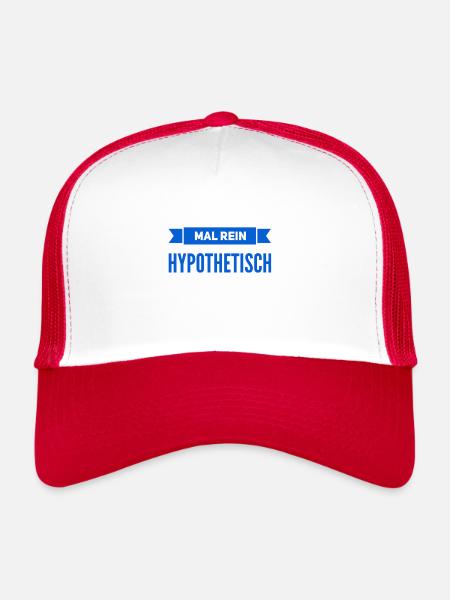 times accepted - Trucker Cap - white/red - Front