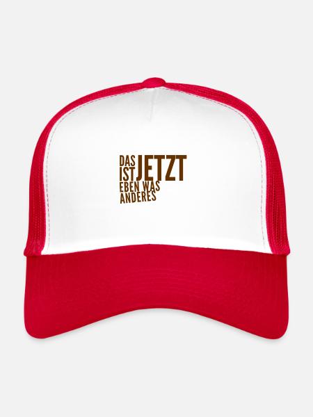 I just see it differently now - Trucker Cap - white/red - Front