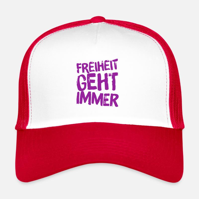 La liberté est toujours possible Casquette trucker 