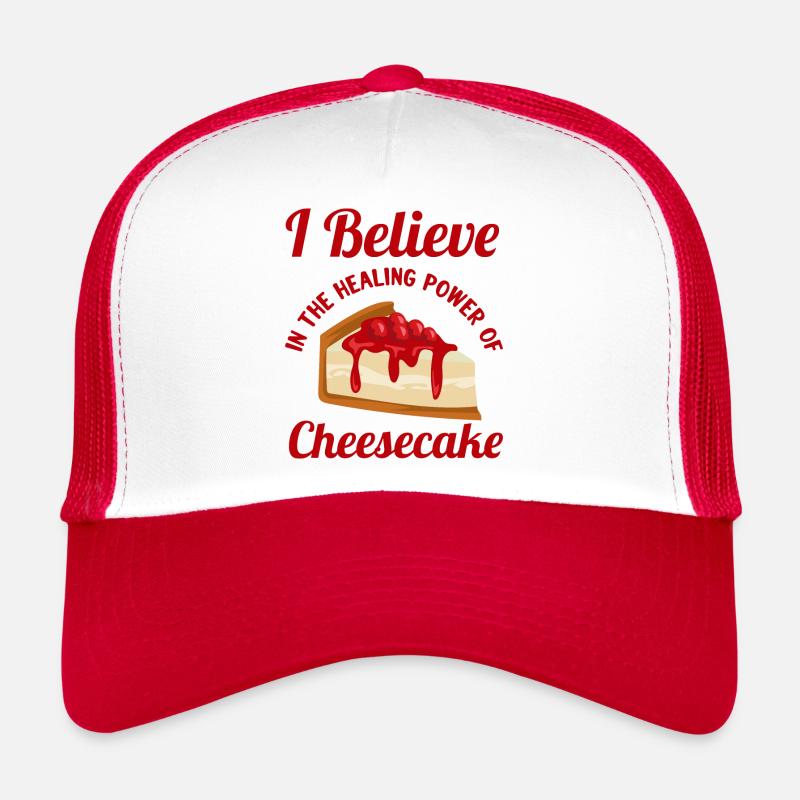 Cheesecake Healing - Trucker Cap - white/red