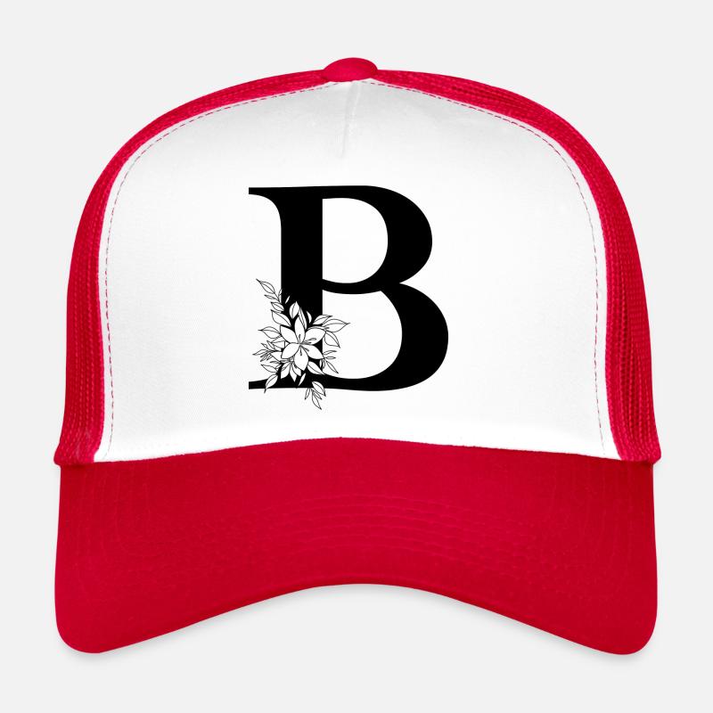 Lettre B Casquette trucker 