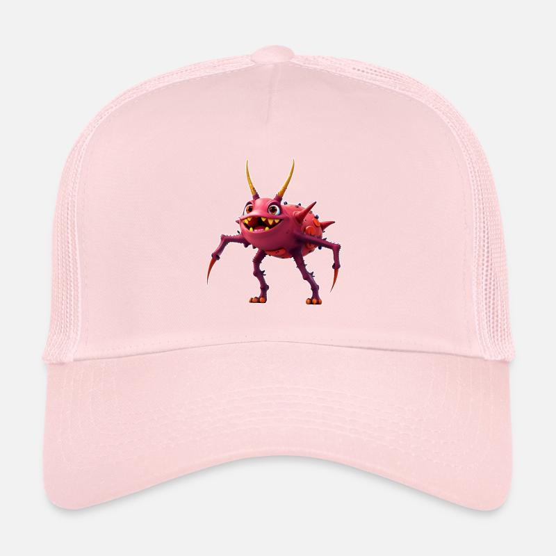 Monstre rouge TickToc Casquette trucker 