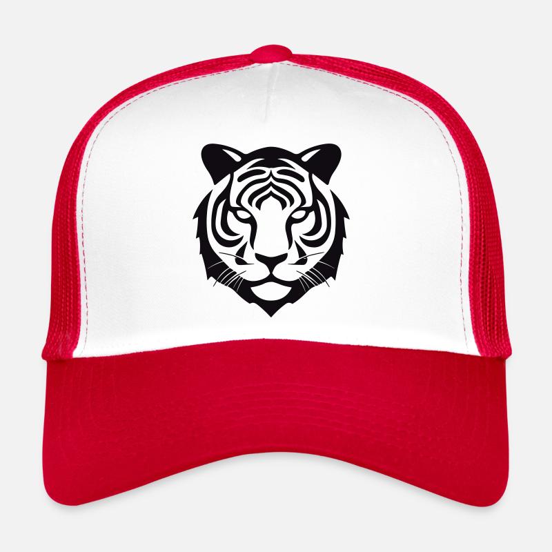 Felin Dschungel-Tigerkopf Trucker Cap