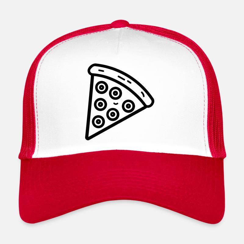 part de pizza Casquette trucker 
