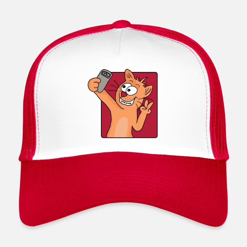 Selfie Cat Trucker Cap