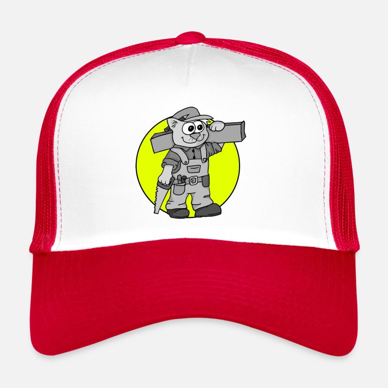 Profession Charpentier Rétro Casquette trucker 