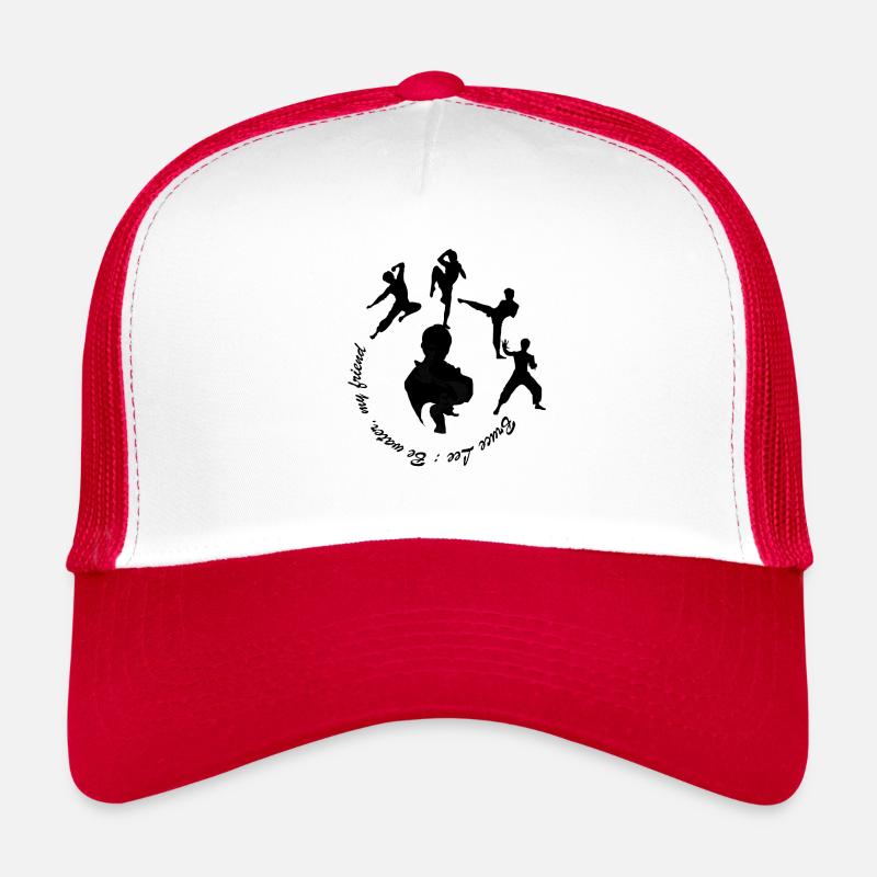 Bruce Lee - Cappellino sportivo - bianco/rosso