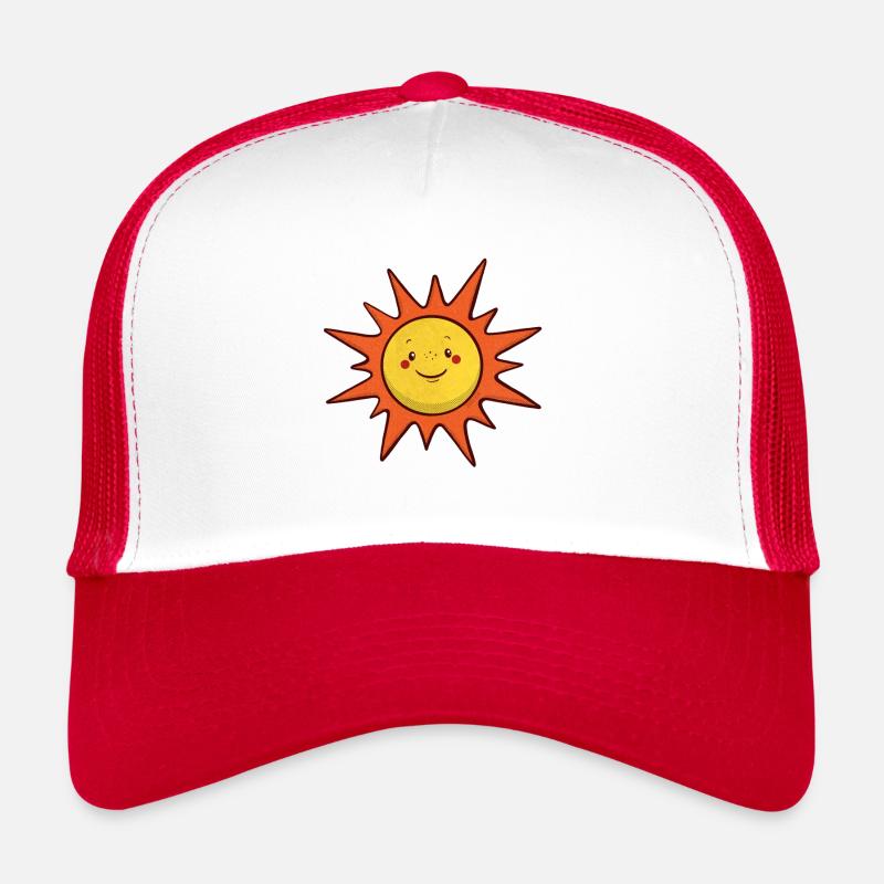 süße Sonne im Retro-Stil Trucker Cap