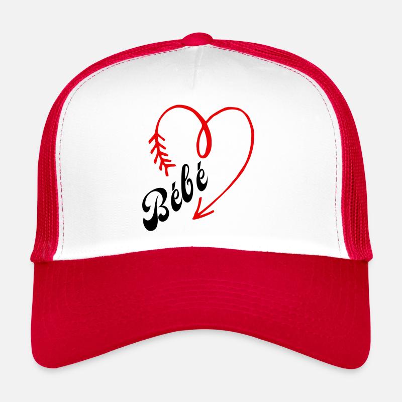 bébé cœur Casquette trucker 