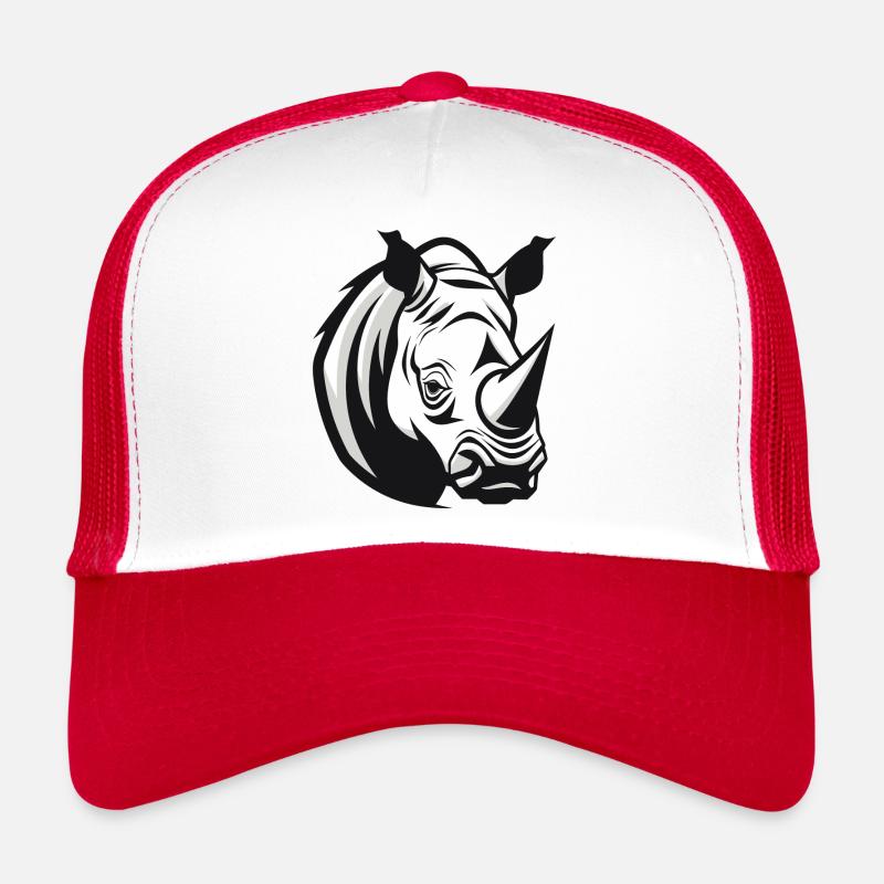 Le rhinocéros Casquette trucker 