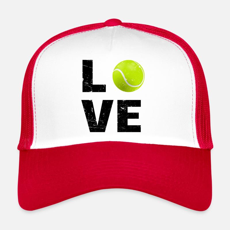 Tennis Liebe Trucker Cap