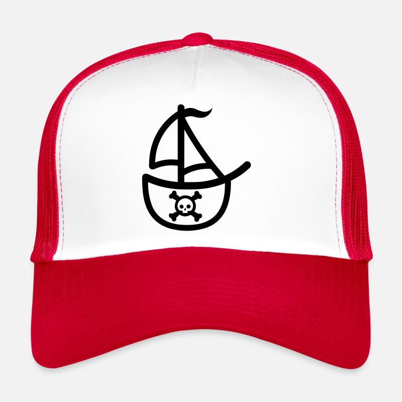 Bateau pirate Casquette trucker 