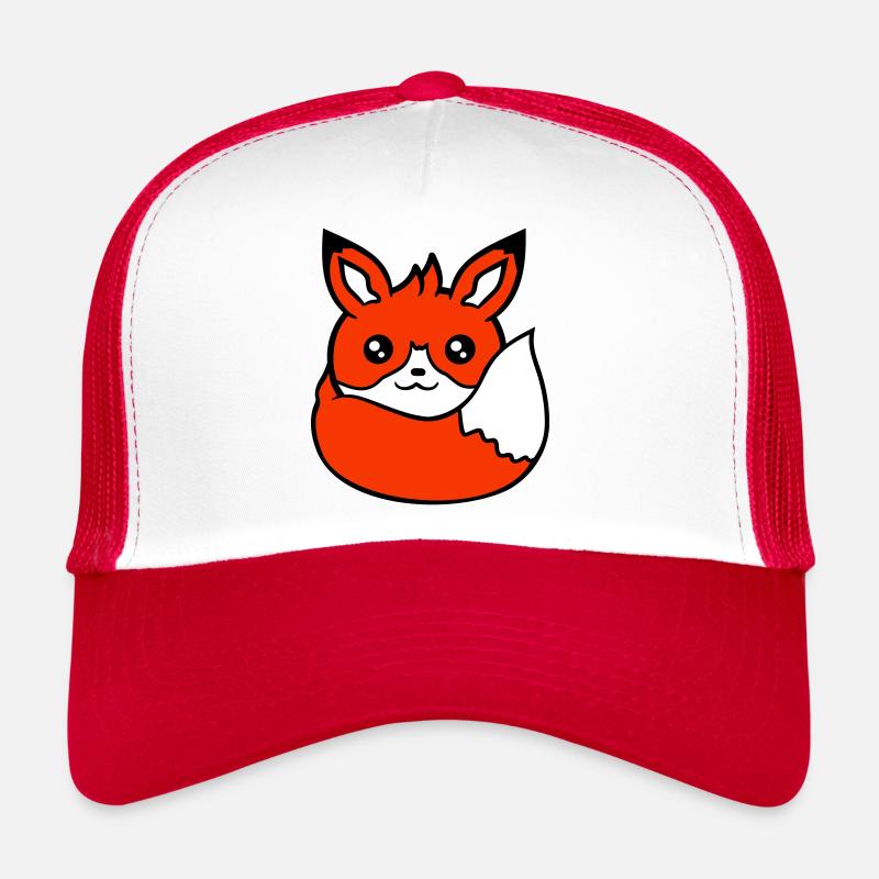 Fuchs Rotfuchs Wildes Tier Schlauer Wald Bewohner Trucker Cap