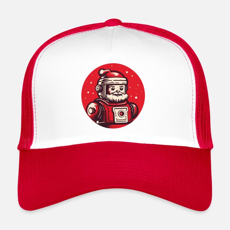 Robot-Père Noël : Android festif Casquette trucker 