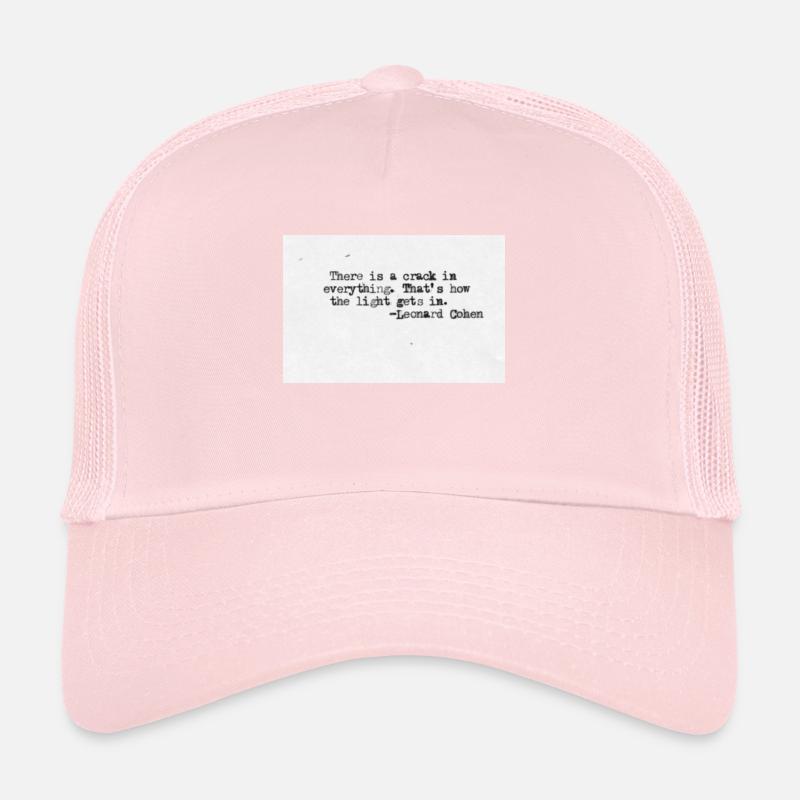 Cité - Leonard Cohen Casquette trucker 