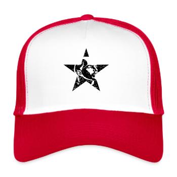 Lenin Sowjetunion Kommunismus - Trucker Cap - Weiß/Rot - Vorne