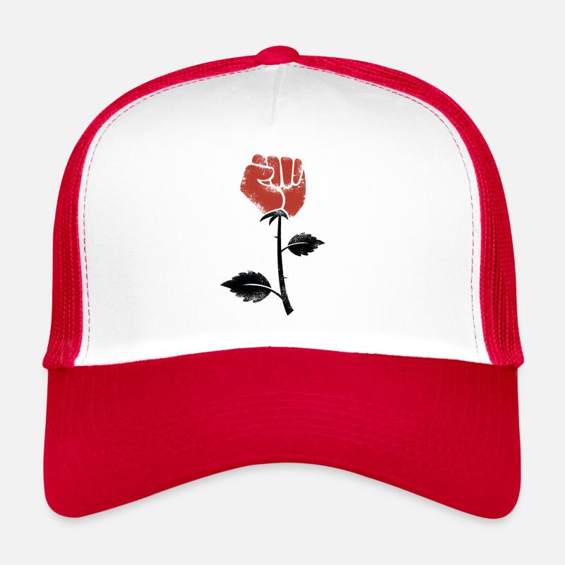 Résister à la rose Casquette trucker 