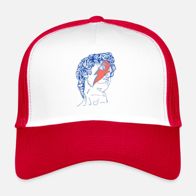 Dessin à la main de David Casquette trucker 