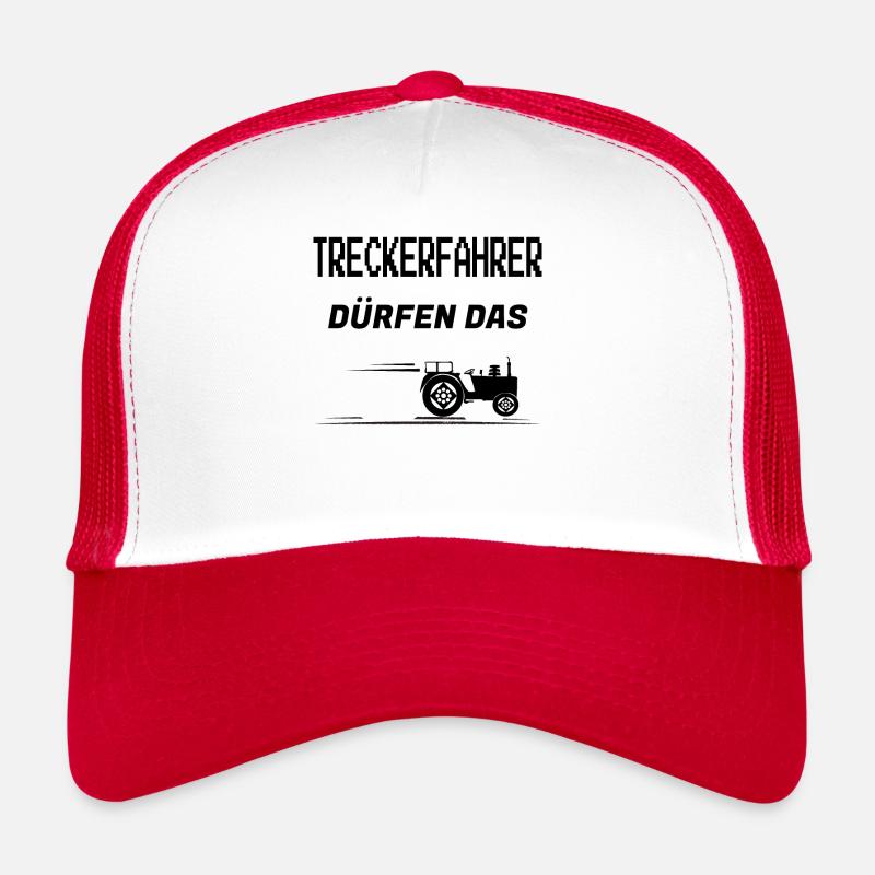 Treckerfahrer dürfen das Traktorfahrer Geschenk Trucker Cap
