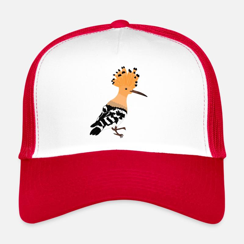 Oiseau huppe, oiseau tropical Casquette trucker 
