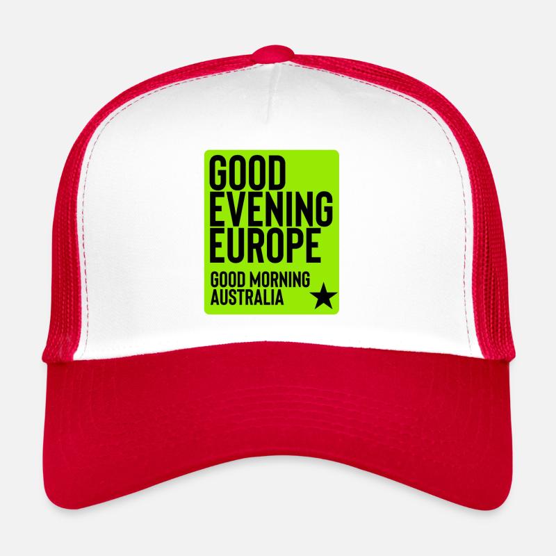 Eurovision Song Contest - Trucker Cap - Weiß/Rot