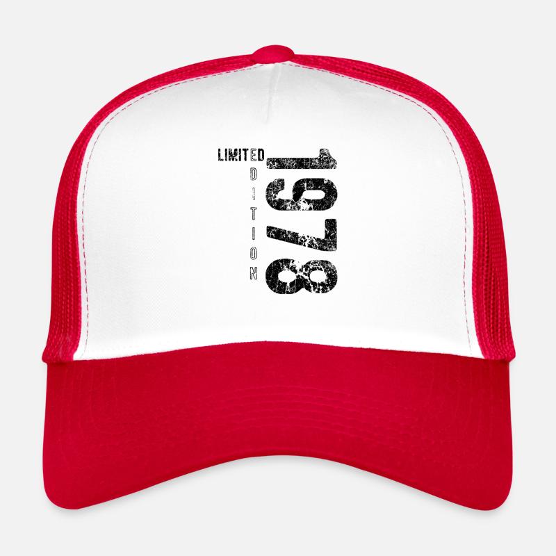 Édition limitée 1978 Anniversaire Naissance 1978 Casquette trucker 